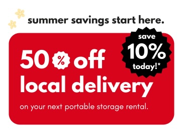 Go Mini's Portable Storage - Burlington Promotion